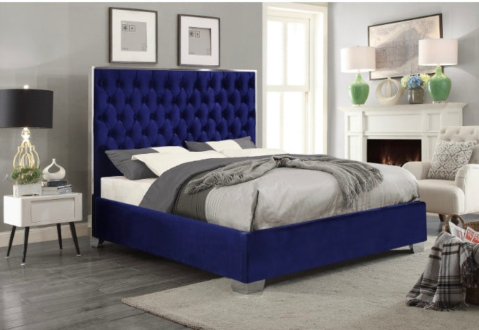 Alexis Velvet Bed