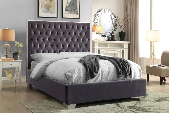 Alexis Velvet Bed