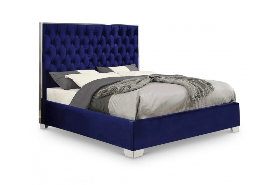 Alexis Velvet Bed