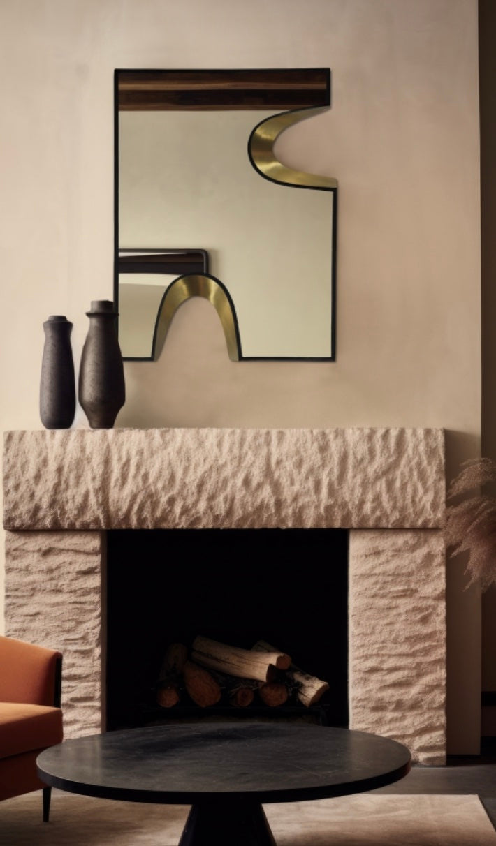 Puzzle Piece Mirror- Silver