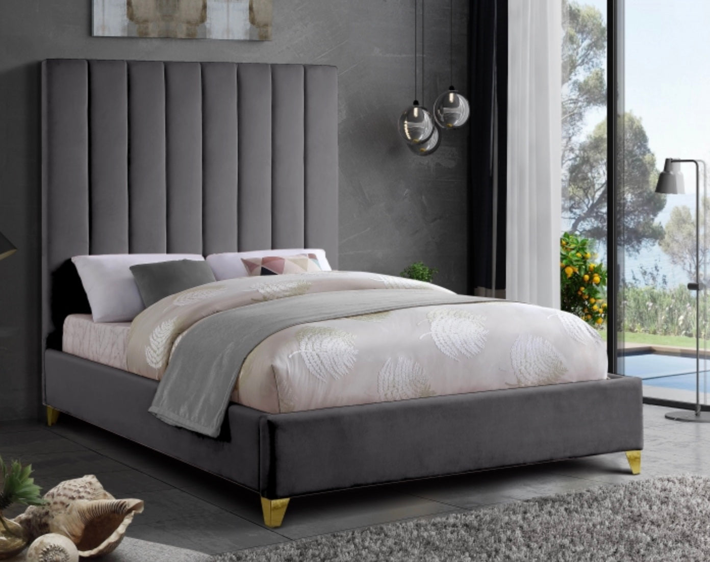 Luxury Lola Velvet Bed