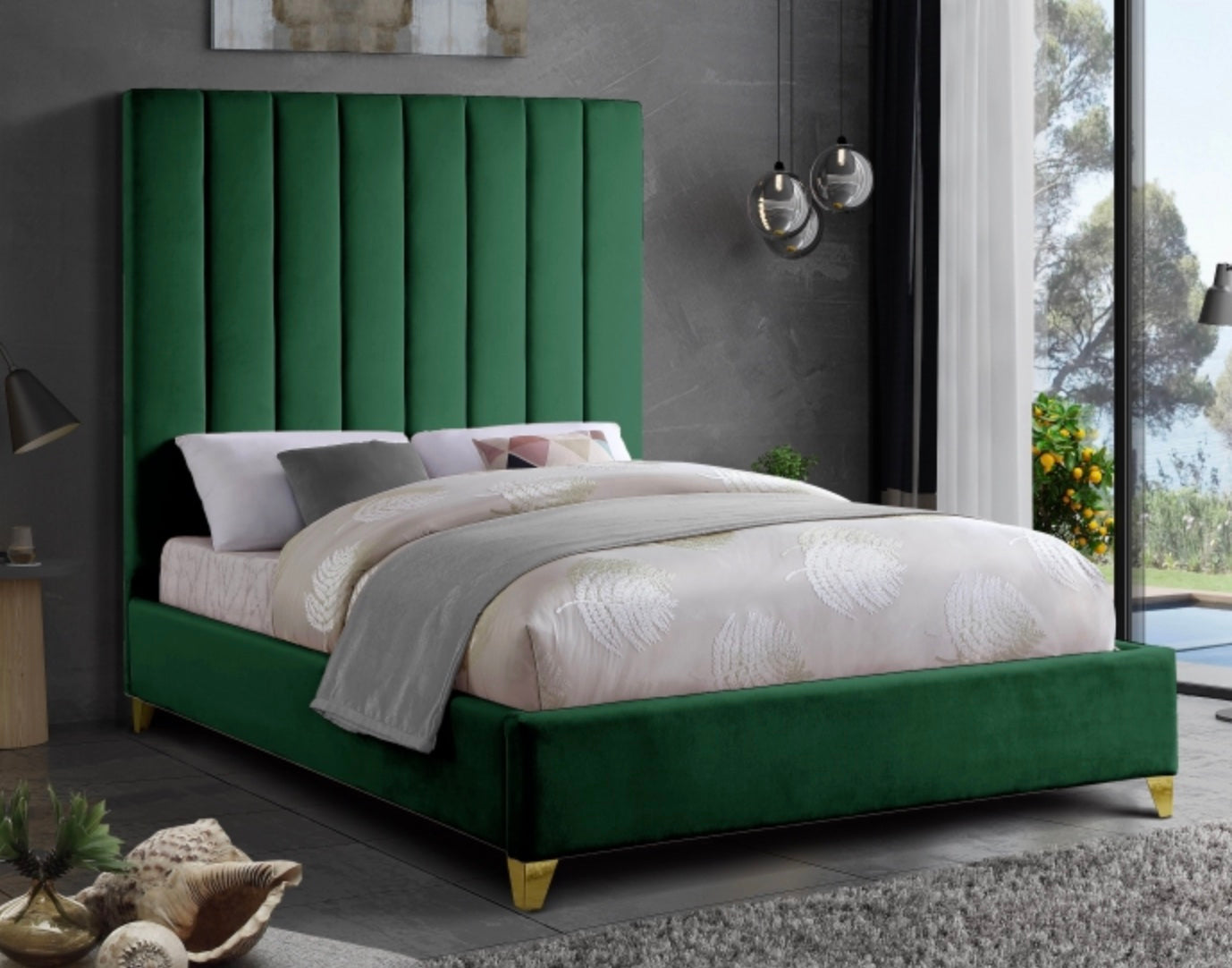 Luxury Lola Velvet Bed