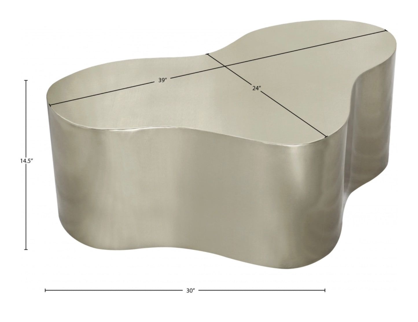 Curvy Lux Coffee Table