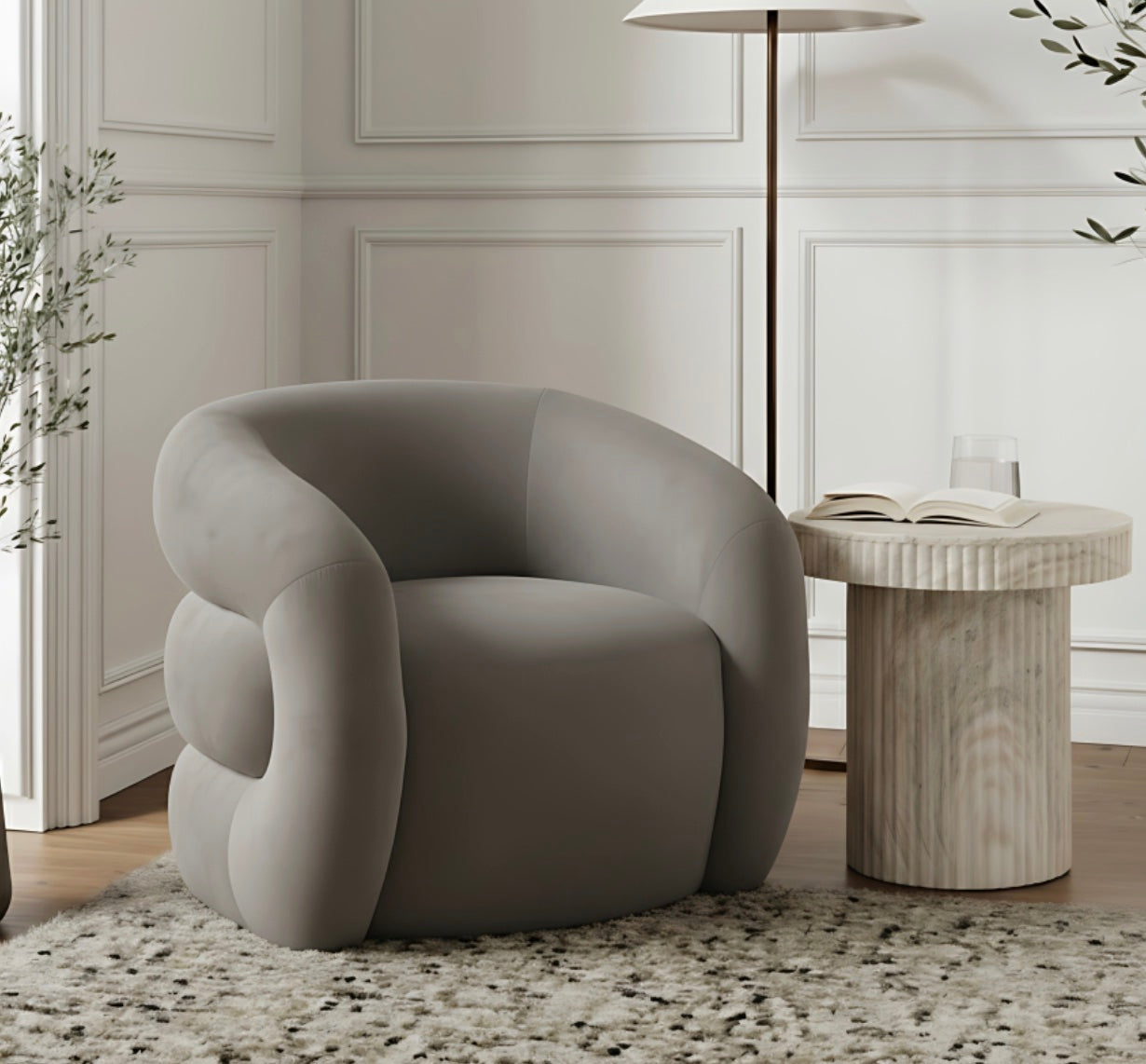 Ruby Lux Accent Chair