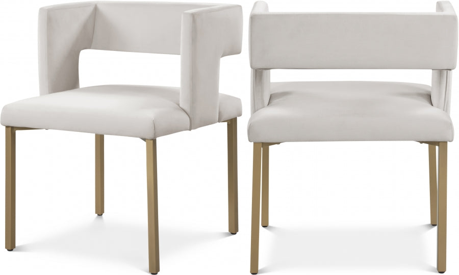 Wang Velvet Dining Chair Set of 2