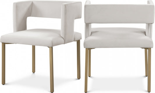 Wang Velvet Dining Chair Set of 2