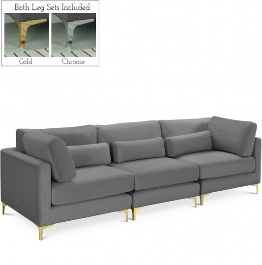 Manifest || Velvet Modular 108" Sofa