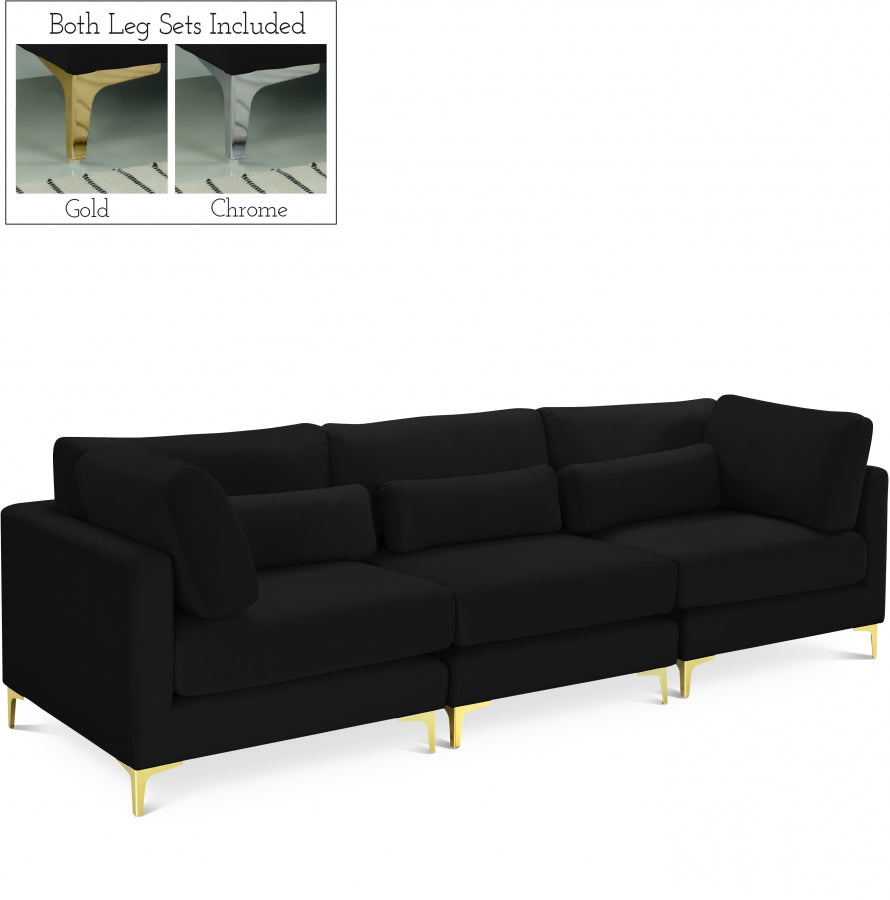 Manifest || Velvet Modular 108" Sofa