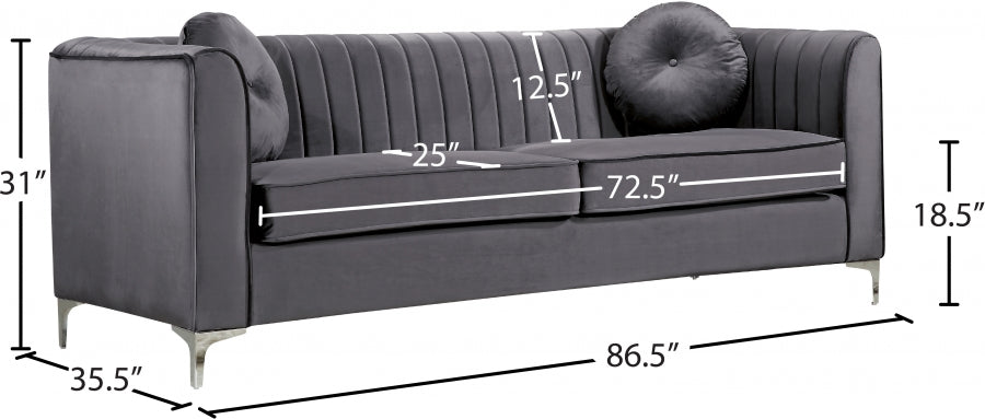 Glamor Velvet Sofa