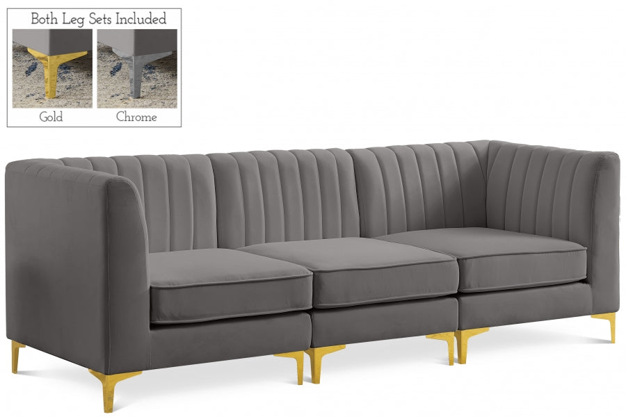 Grateful Velvet Modular Sofa