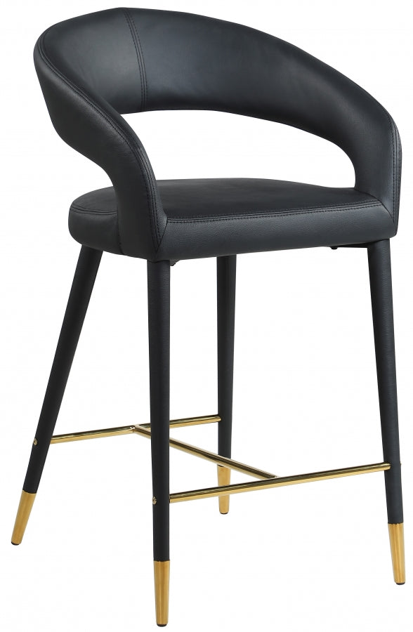 Beyonce || Faux Leather Stool Set of 2