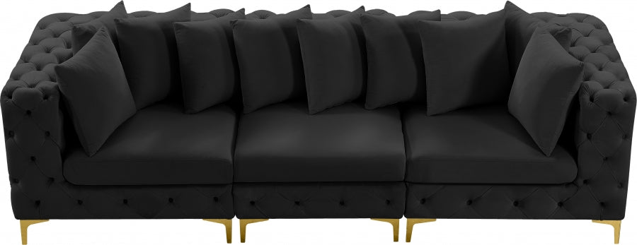 Lottery 108" Velvet Modular Sofa