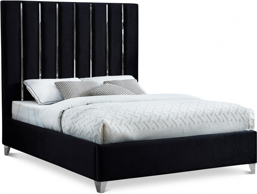 Enzo Velvet Bed