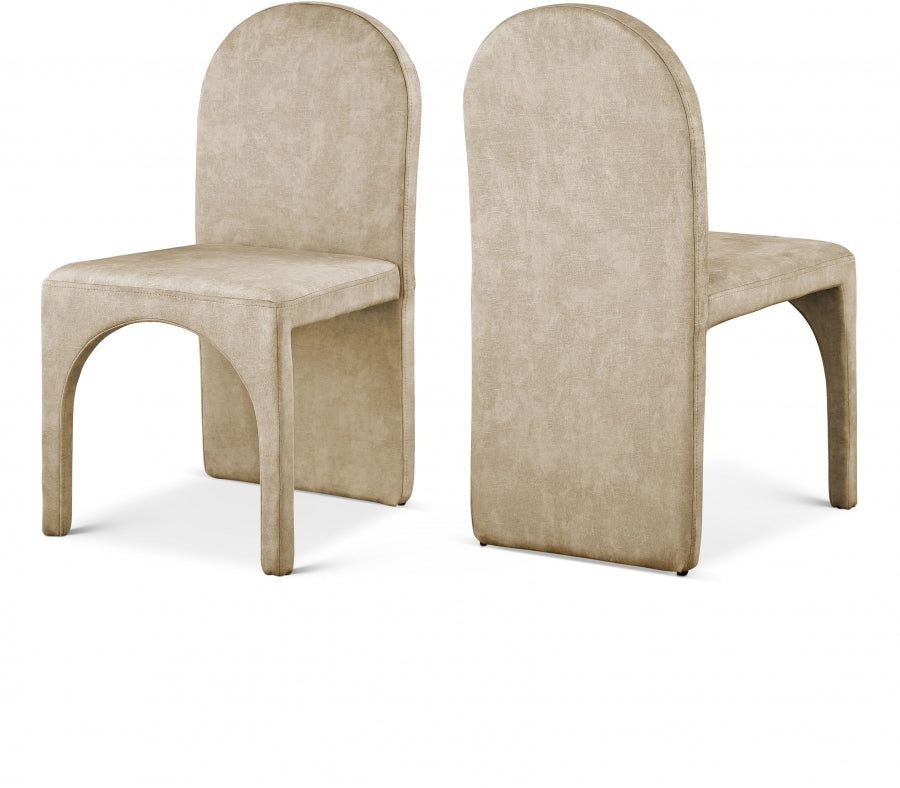 Vegas || Velvet Dining Side Chair Set of 2