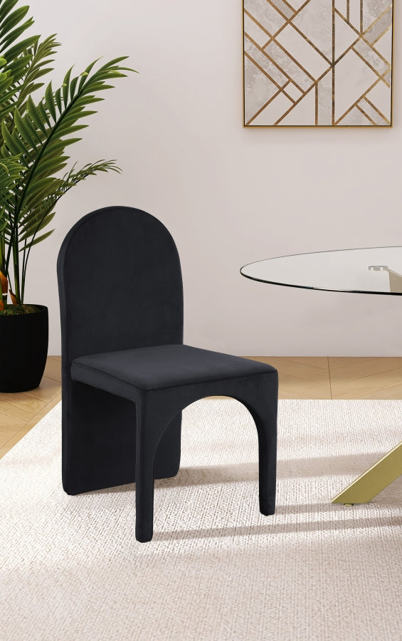 Vegas || Velvet Dining Side Chair Set of 2