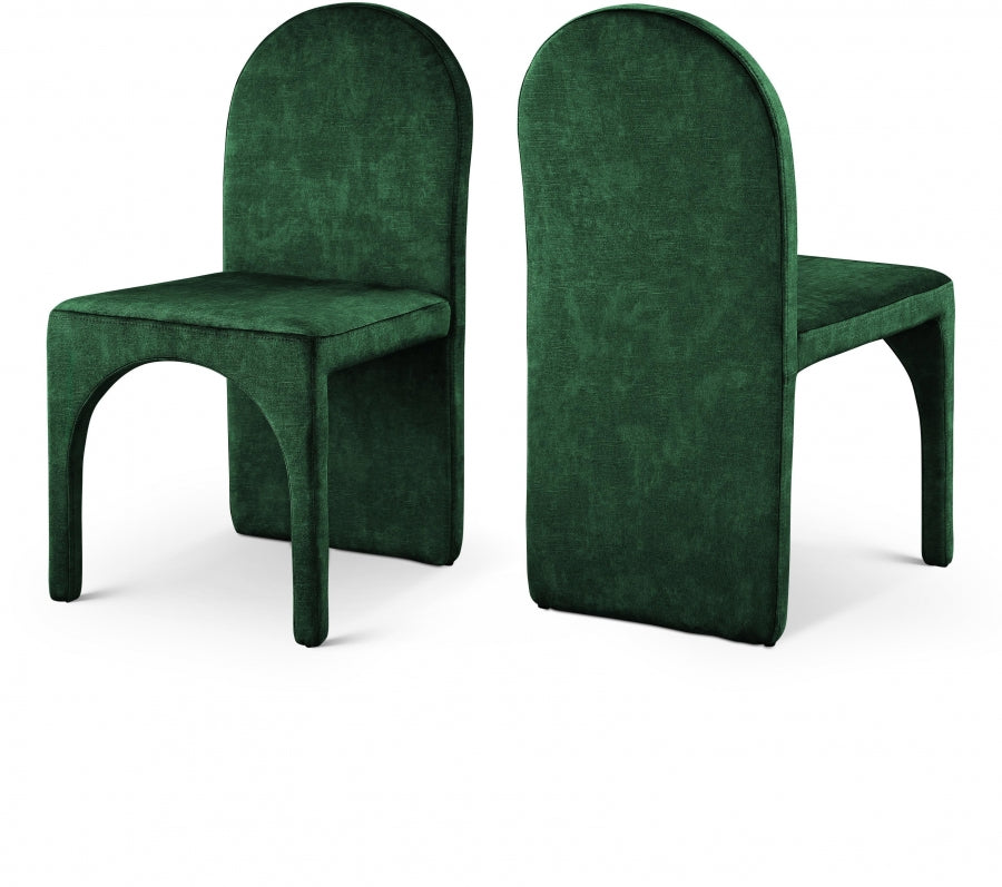 Vegas || Velvet Dining Side Chair Set of 2