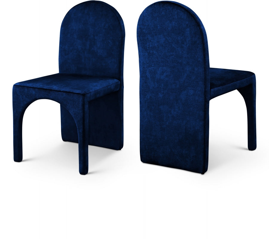 Vegas || Velvet Dining Side Chair Set of 2