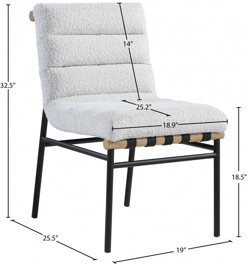 Bay Area Fabric Dining Chair Set of 2
