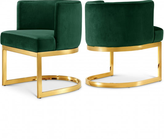 Fendi Velvet Dining Chair Set of 2