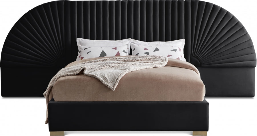 Luxe 8 Velvet Bed