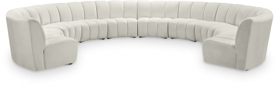 Devine Fabric 10pc. Sectional