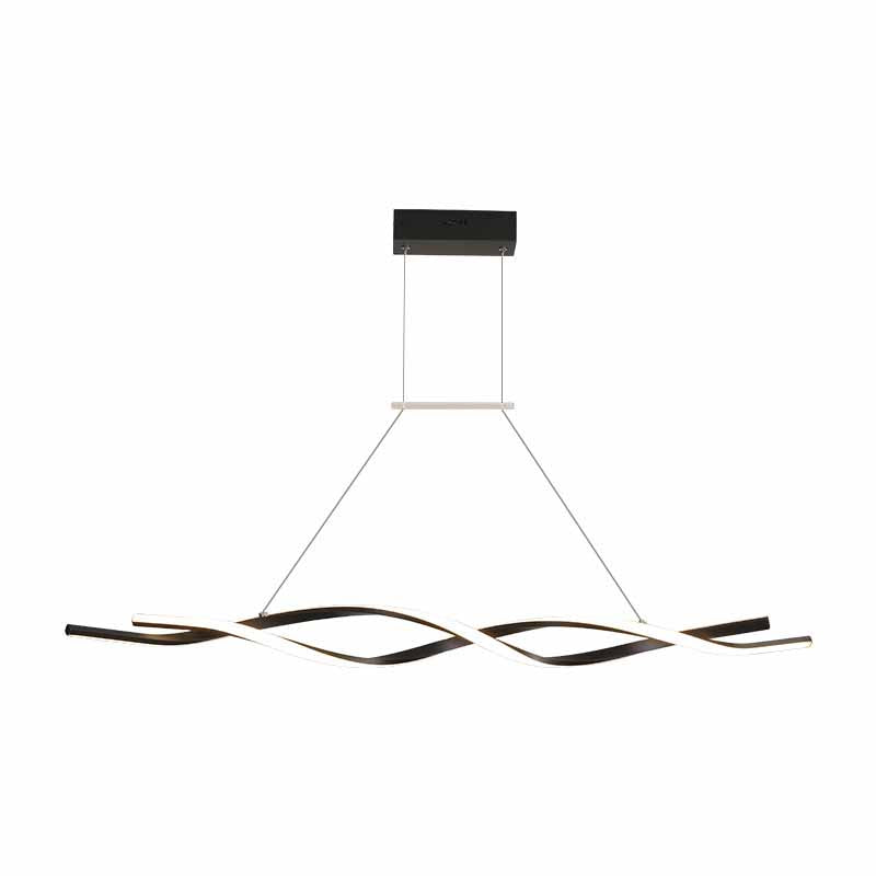 Luxury LED Wave Hanging Lighting – LLuxuryanddesignstore.com