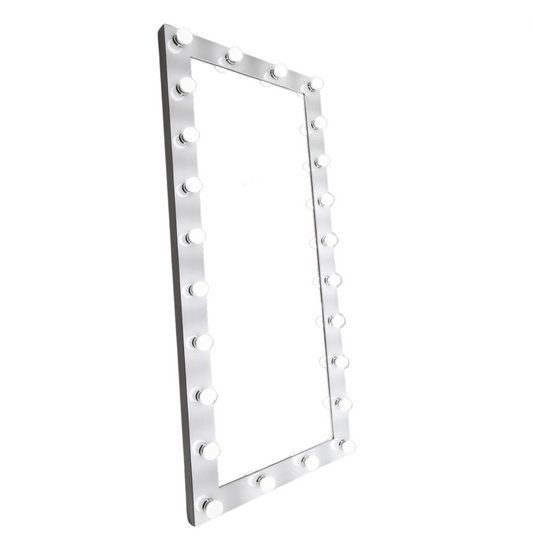 Luxury Floor Mirror with Salon Lights