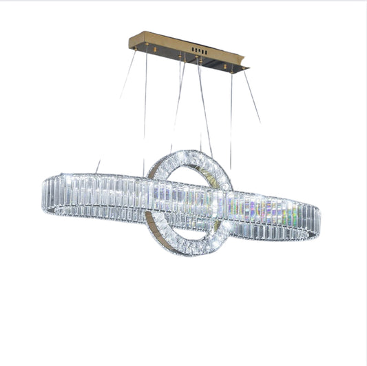 Modern LED Crystal Eye Chandelier