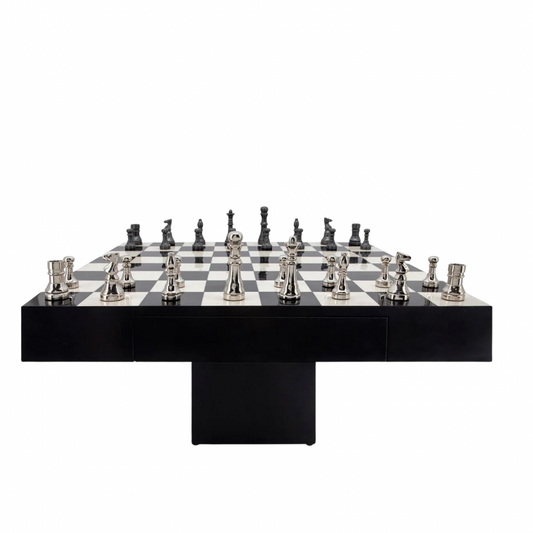 Resin Chess Set Table