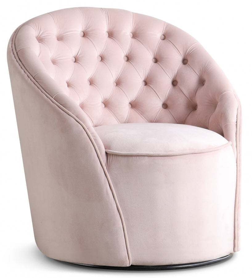 Opal Velvet Accent Chair