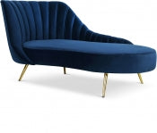 Sheree Velvet Chaise Lounge