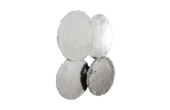 Silver Cast Oil Drum Wall Discs
