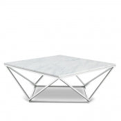 Luxury Beverly Chrome Coffee table