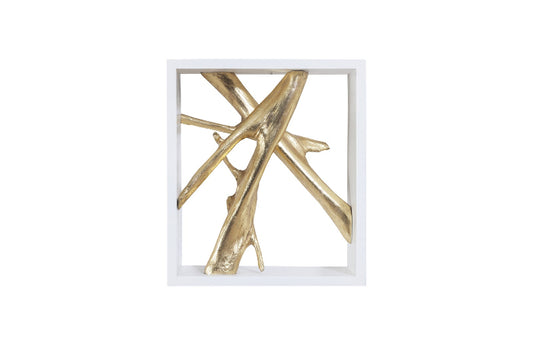 Framed Branches Wall Tile